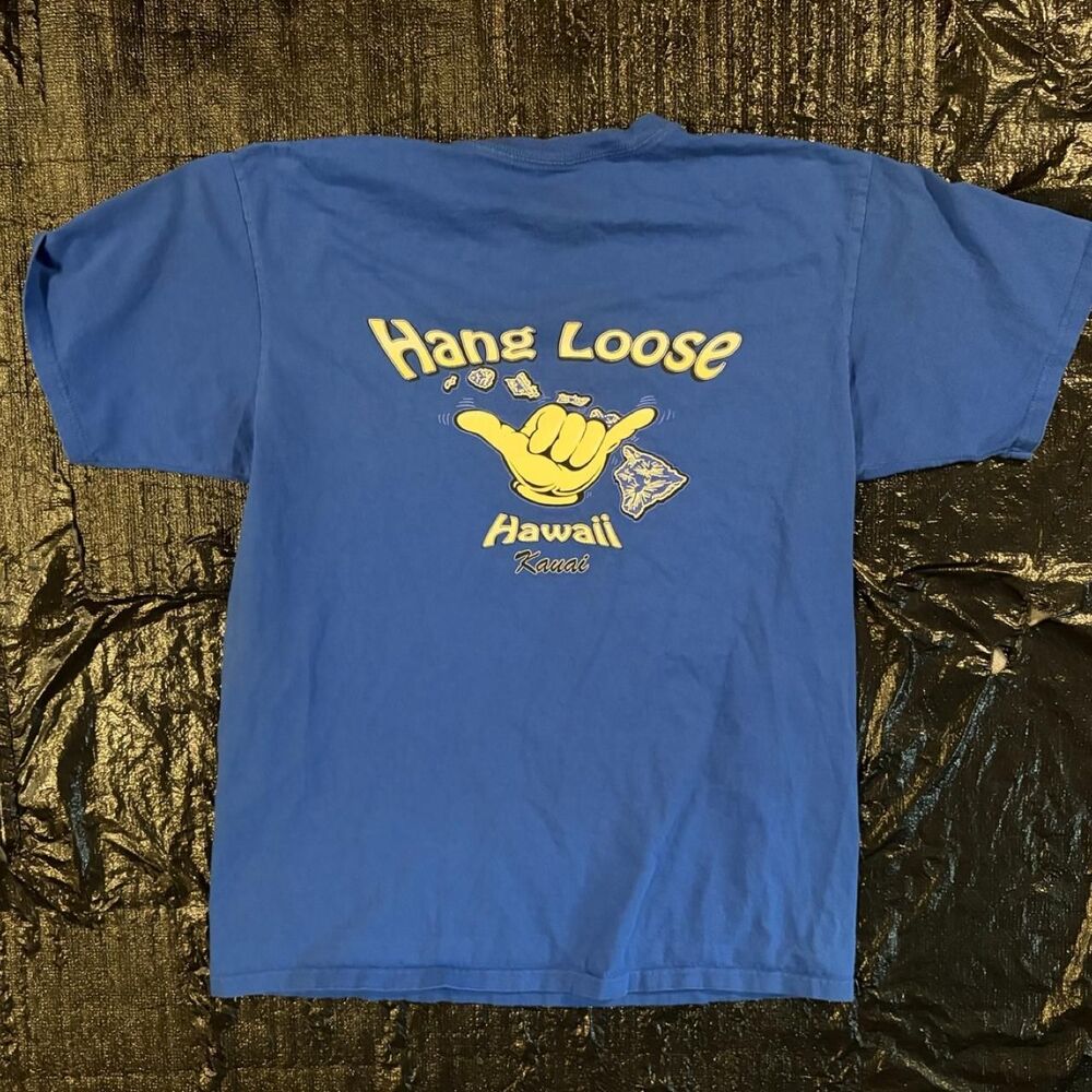 Shaka-wear Men's Blue T-shirt